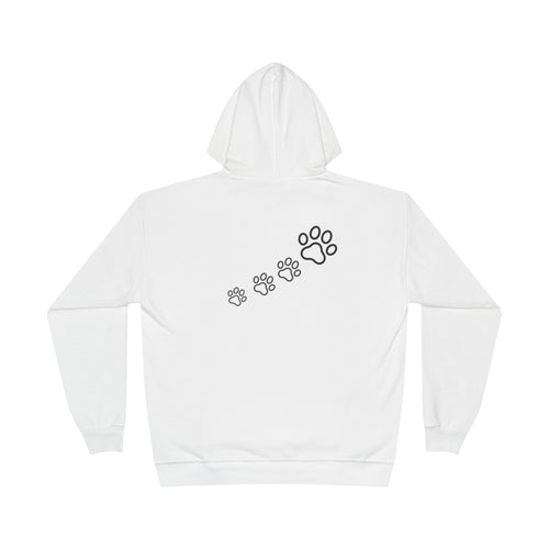Animal Rescue Paw Print Hoodie - Shelter Support Pullover