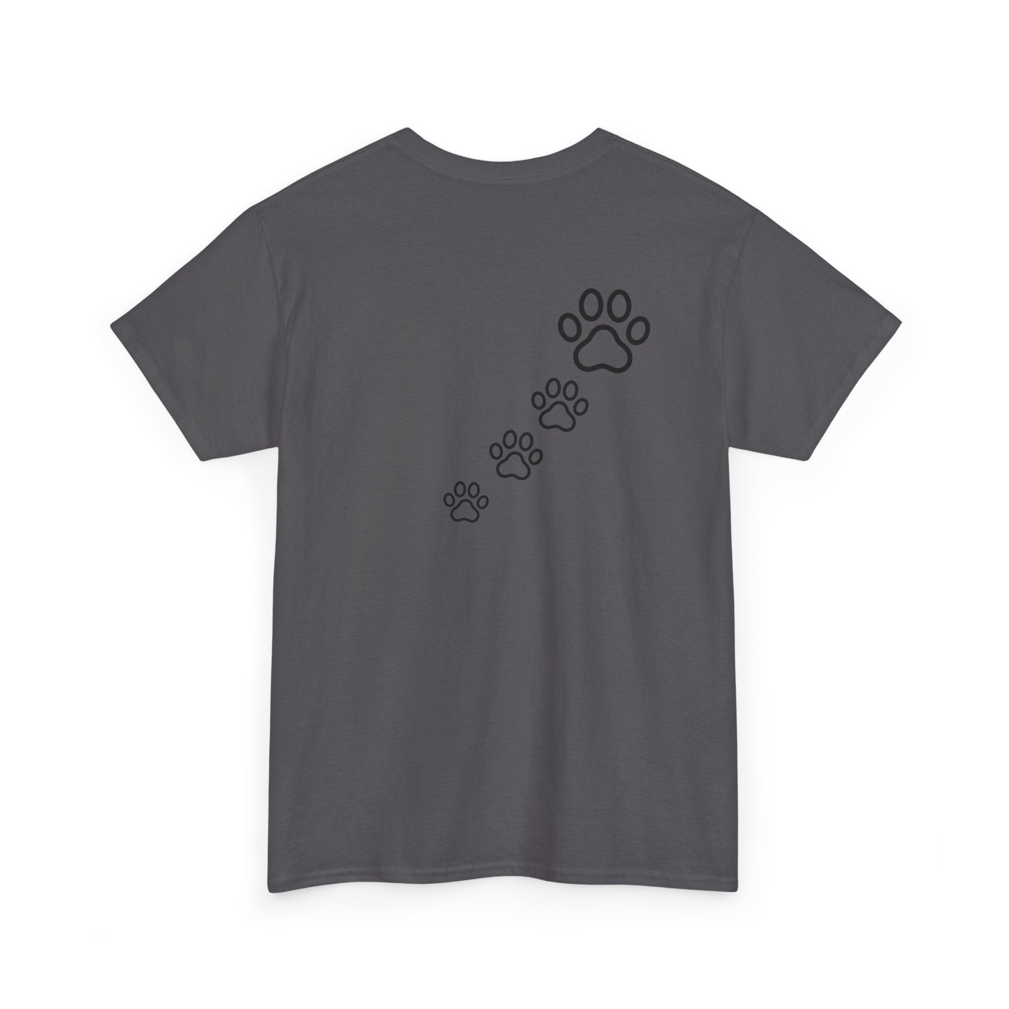 Cat Lover Tee – "Tell Your Kitty… pssst, pssst" Paw Print T‑Shirt