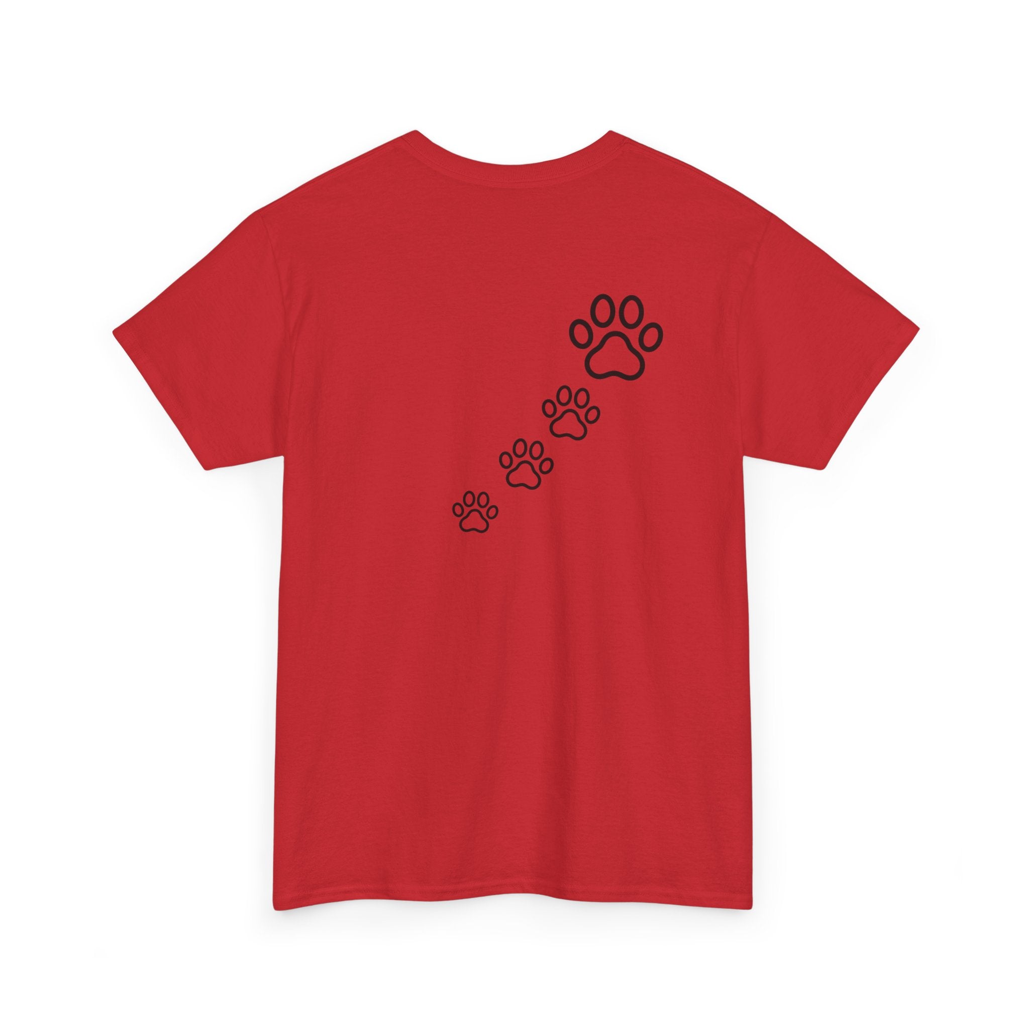 Cat Lover Tee – "Tell Your Kitty… pssst, pssst" Paw Print T‑Shirt