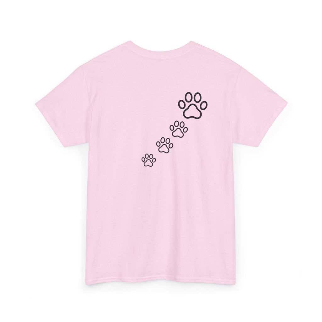 Cat Lover Tee – "Tell Your Kitty… pssst, pssst" Paw Print T‑Shirt