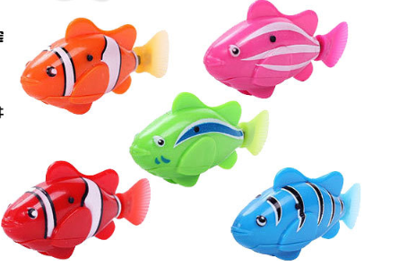 Electric Flash Swimming Fish