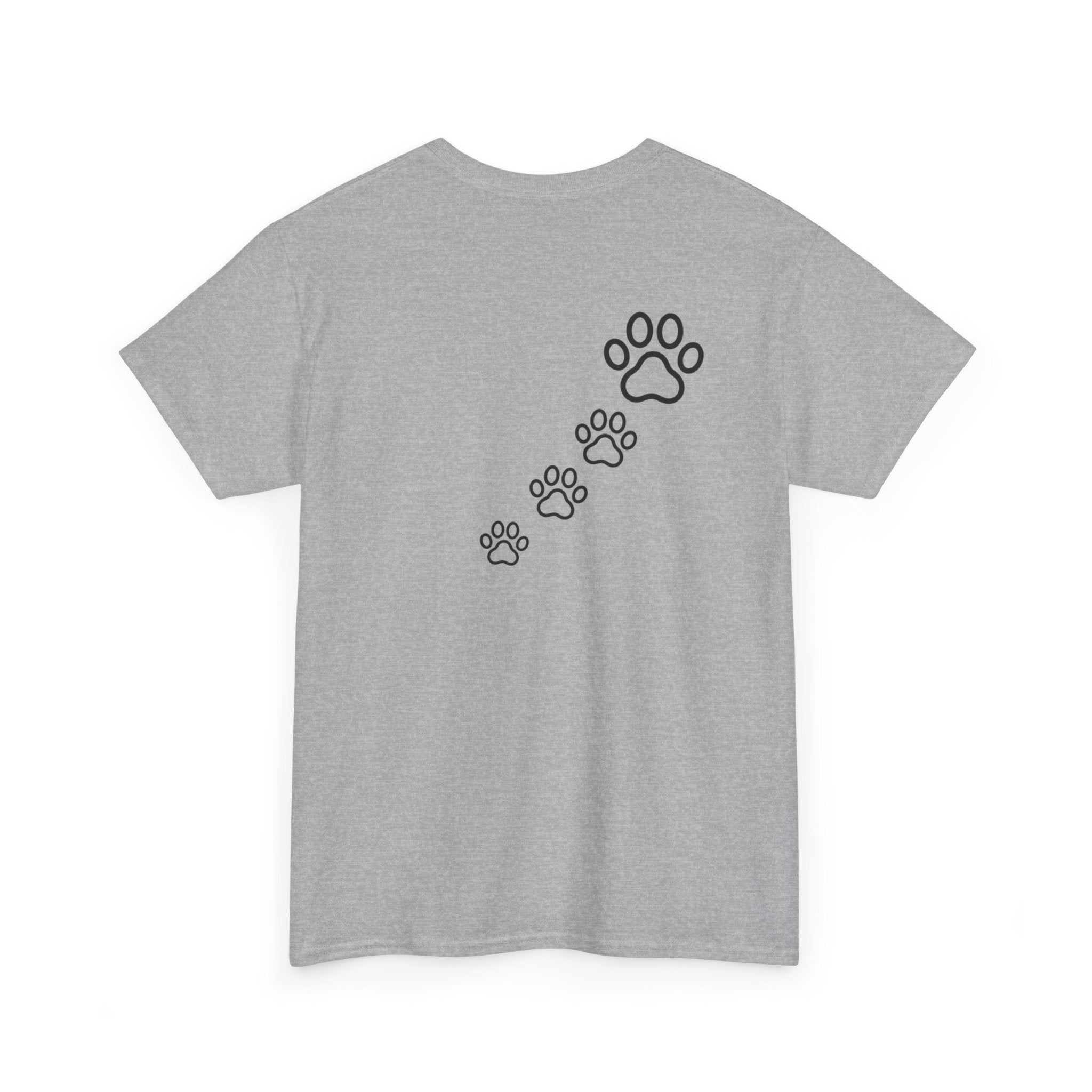 Cat Lover Tee – "Tell Your Kitty… pssst, pssst" Paw Print T‑Shirt