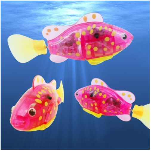 Electric Flash Swimming Fish